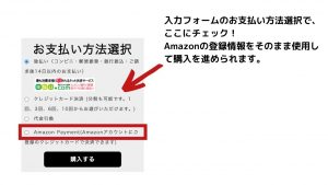 THE MAKURA_Amazon payの使い方